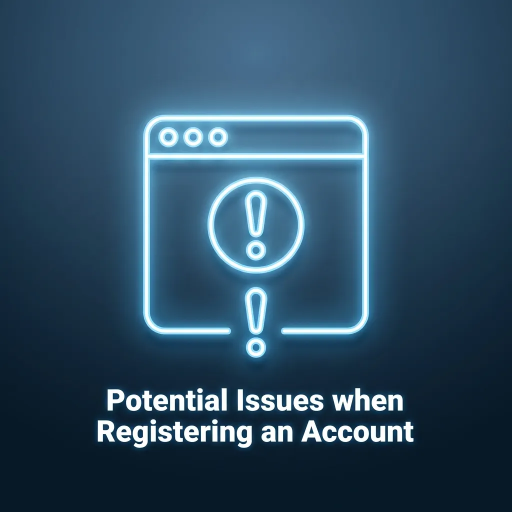 Infographic listing common Stake sign‑up issues and brief troubleshooting tips for email, verification, KYC, loading, and eligibility.