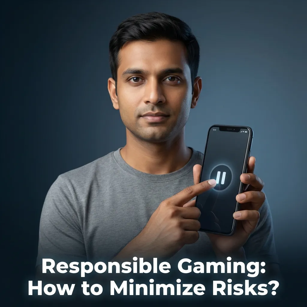 Illustration of a relaxed player using Stake Plinko with budget, limits, and responsible gambling tips highlighted around the screen