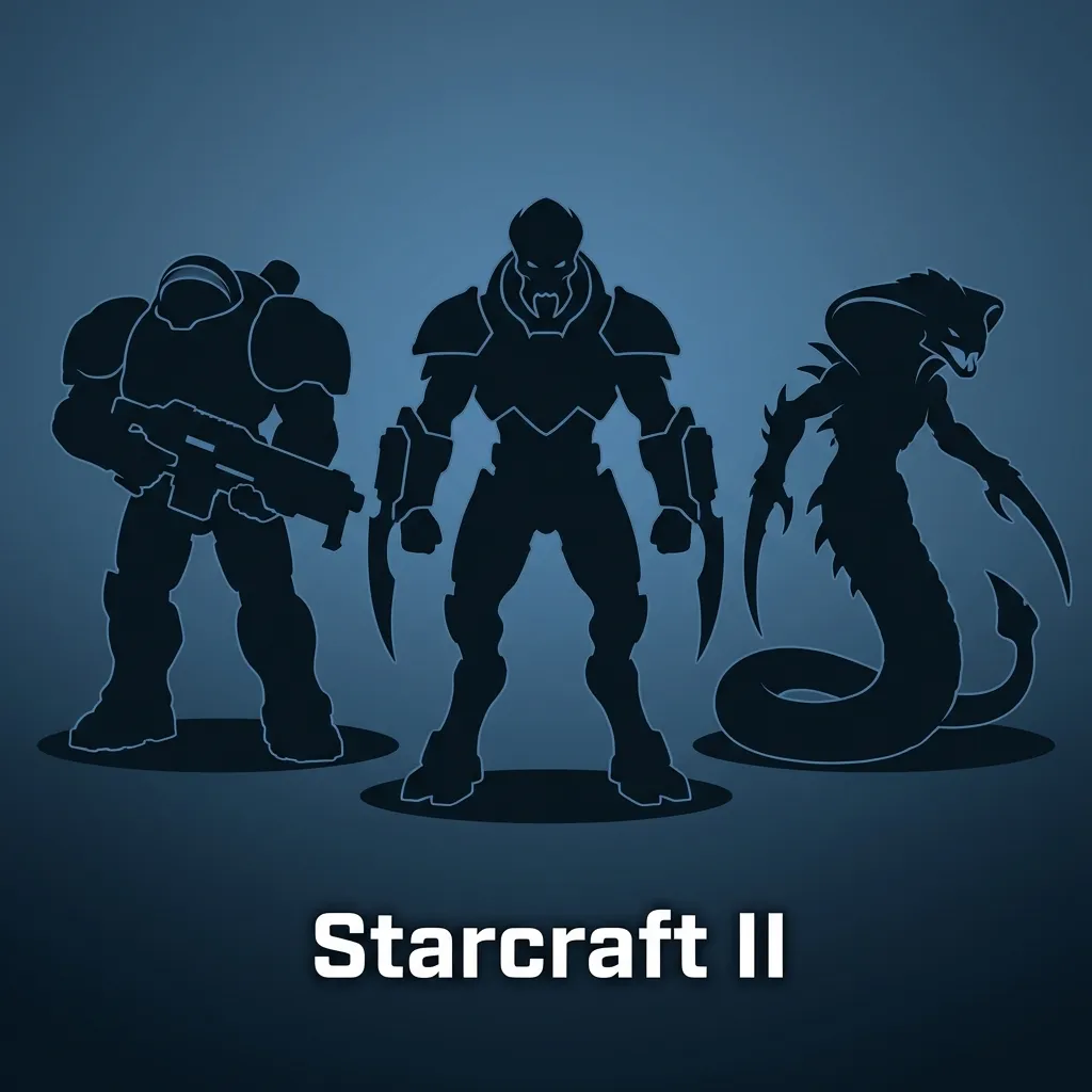 StarCraft II esports match screen with Terran, Protoss and Zerg units in battle, highlighting competitive betting context