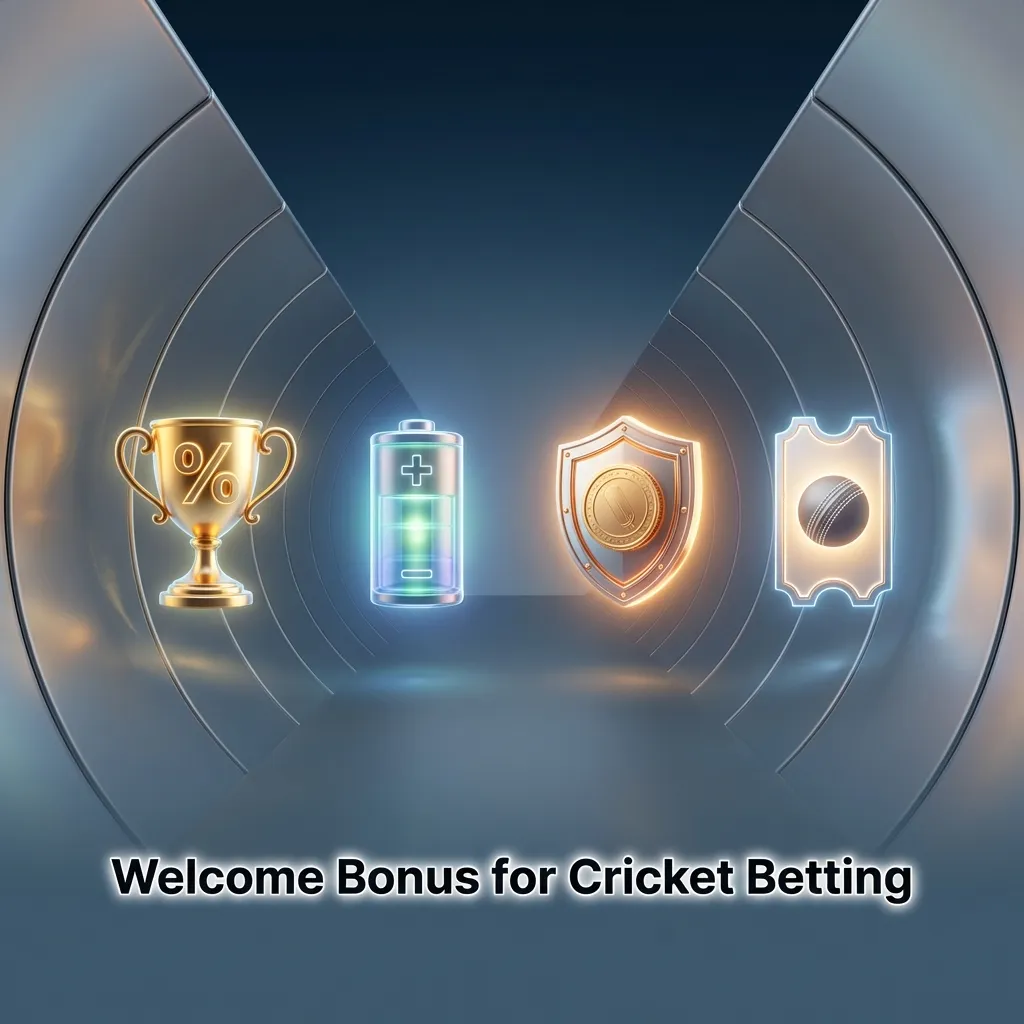 Welcome bonus banner: 200% up to ₹1,00,000 for new cricket bettors with promo code on first deposit