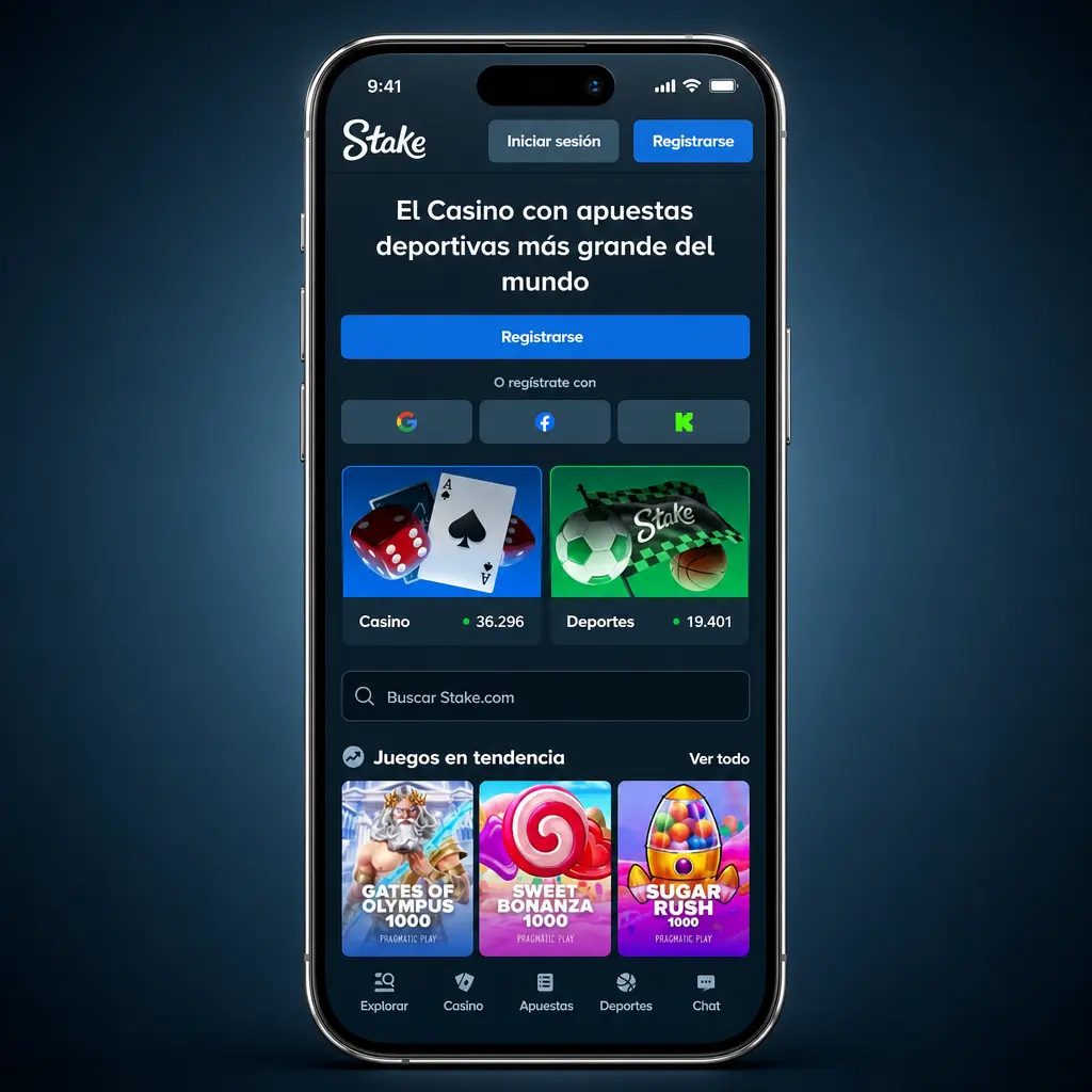 Paso a paso para registrarse en Stake.com desde Argentina en menos de 2 minutos con formulario oficial