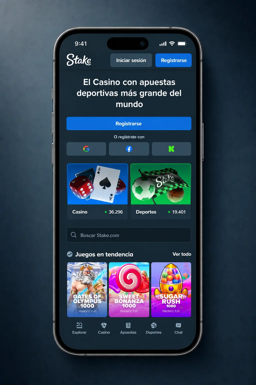 Guía para usar bonos de Stake.com: registro, depósito y activación de promociones con código