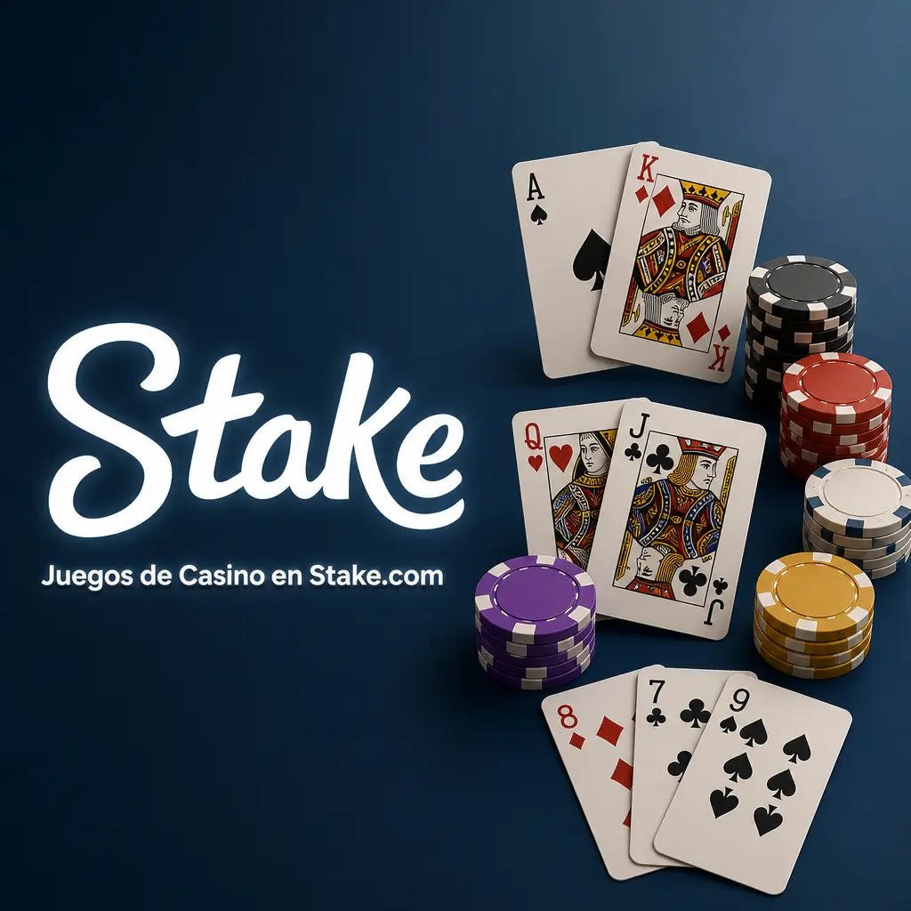 Más de 8.000 juegos de casino en Stake.com: tragamonedas, ruleta, blackjack, baccarat y juegos originales