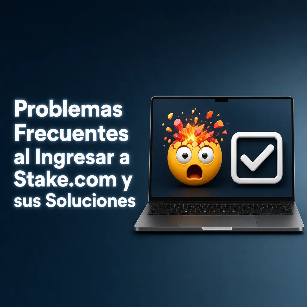 Tabla con problemas frecuentes al ingresar a Stake.com y soluciones para contraseña, cuenta bloqueada y errores técnicos