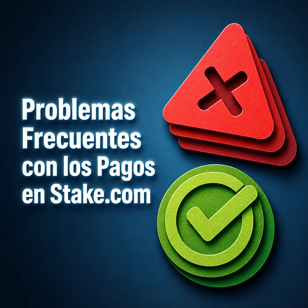 Problemas frecuentes con pagos en Stake.com: depósitos, retiros y tarjetas declinadas con soluciones prácticas.