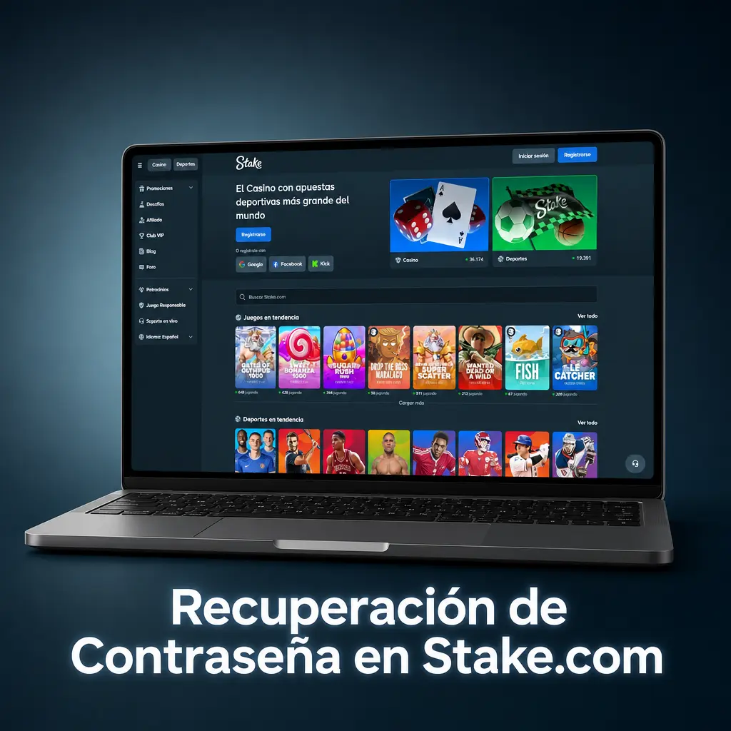 Pasos para recuperar tu contraseña en Stake.com desde cualquier dispositivo con enlace por email válido 24 horas