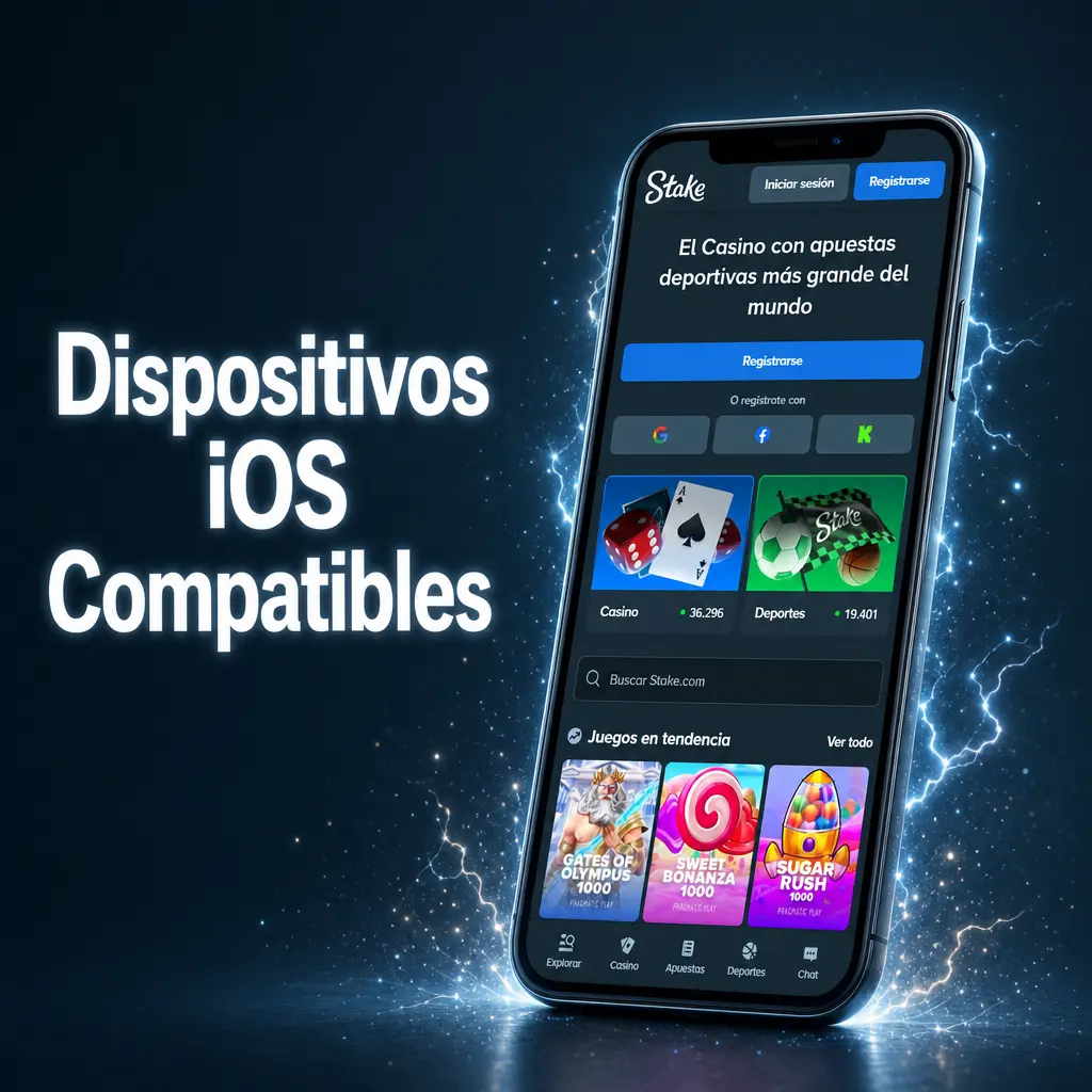 Dispositivos iOS compatibles con la app de Stake.com: iPhone X hasta iPhone 16 Pro